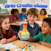 DIY Mosaic Vase Kit for Adults and Kids